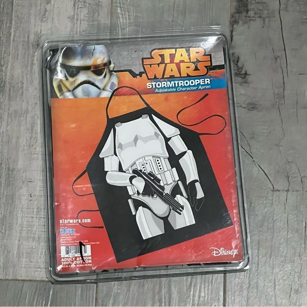 NIP Star Wars Apron Stormtrooper Be The Character Cotton Cooking Chef Cookout